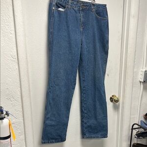 Women's flannel lined Blue Jeans so incredibly warm!!!